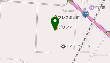 デリシア 大町店の地図画像