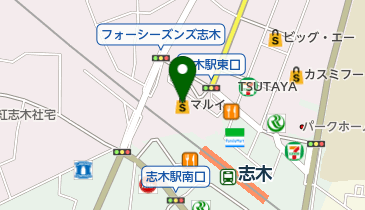 北野エース マルイファミリー志木店の地図画像