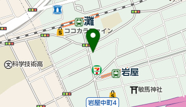 スタジオ ヨガピス 灘の地図画像