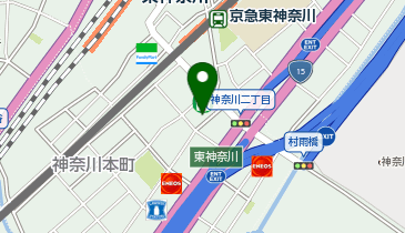 東神奈川学童クラブの地図画像