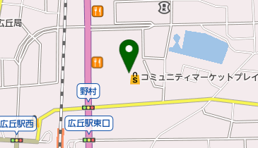 デリシア 広丘店の地図画像