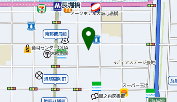 保護猫カフェ ネコリパブリック 大阪店の地図画像