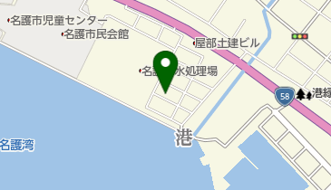 沖縄カフェ ゆがふの地図画像