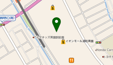 ごまそばと丼高田屋 イオンモール浦和美園店の地図画像