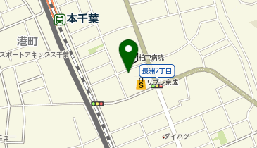 ヤックスドラッグ 本千葉薬局の地図画像
