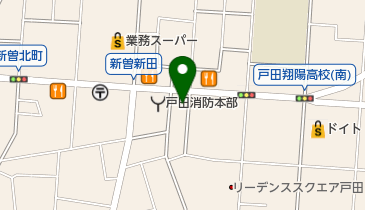 日産サティオ埼玉 戸田新曽店の地図画像