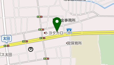 弥一 宮街道店の地図画像
