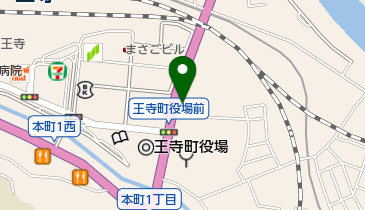 メガネ本舗 王寺店の地図画像
