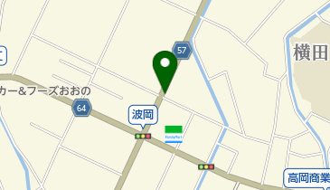 ダイナム 富山高岡波岡店 ゆったり館の地図画像