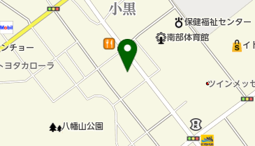 100えんハウスレモン 小黒店の地図画像