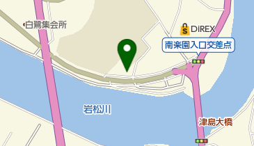 津島町勤労者体育センターの地図画像