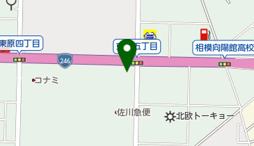 朝日東京プリンテック 座間工場の地図画像