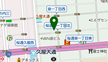 大名古屋洋服店の地図画像