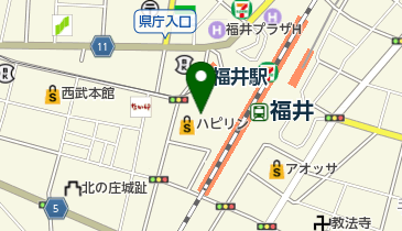 福井市総合ボランティアセンターの地図画像