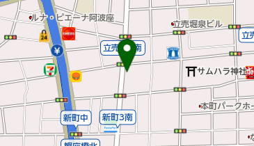 うどんとお酒 花鳥風月庵 大阪市西区 そば うどん 550 0012 の地図 アクセス 地点情報 Navitime