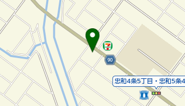 秀岳荘 旭川店の地図画像