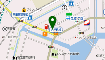 肉のハナマサ 芝浦店の地図画像
