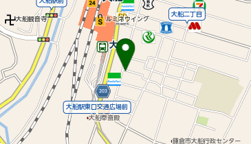nail salon TN(ネイルサロンティーエヌ) 大船店の地図画像