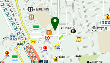 nail salon TN(ネイルサロンティーエヌ) 赤羽店の地図画像