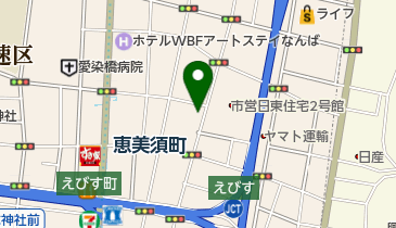 めいどさんのいるリフレのお店の地図画像