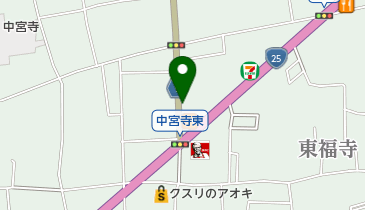 PUJA(プジャ) 法隆寺店の地図画像