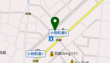 Hair Zephyr(ヘア ゼフィール)の地図画像