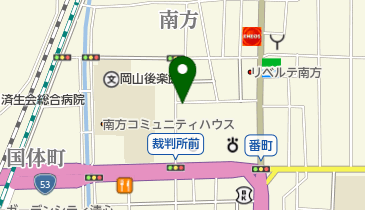 菊池綜合法律事務所の地図画像