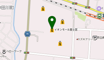 アドラーブル イオンモール富士宮店の地図画像