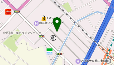 美容プラージュ 燕三条店の地図画像
