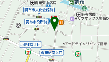 ときわスポーツ 調布店の地図画像