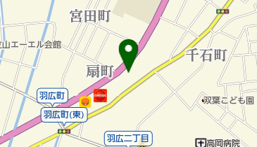 カーセブン 高岡店の地図画像