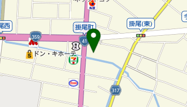 カーセブン 富山インター店の地図画像