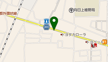 カーセブン 京都乙訓店の地図画像