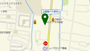 お菓子の菊屋 森町店の地図画像