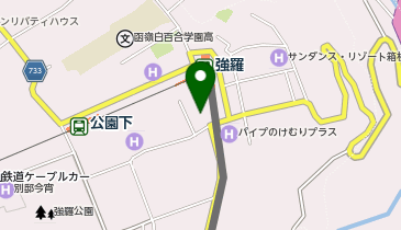 箱根強羅 角田屋物産店の地図画像