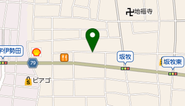 双鈴自転車店の地図画像