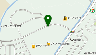 ファミリーヘアサロン デューポイント 舞多聞店の地図画像