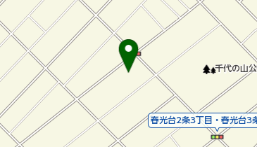 旭川市春光台公民館の地図画像