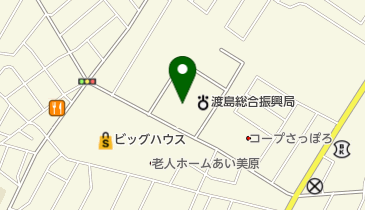 渡島総合振興局の地図画像