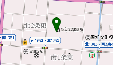 後志総合振興局の地図画像