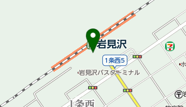 空知総合振興局パスポート窓口の地図画像