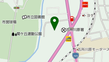 青森県庁パスポート窓口 五所川原分室の地図画像