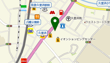 アレンズ イオン久里浜店の地図画像