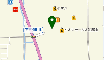 HANAGOROMO(ハナゴロモ) イオンモール大和郡山店の地図画像