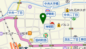 MagisecheVissen M's collection(マジェスフィッセン エムズ コレクション) 松本店の地図画像
