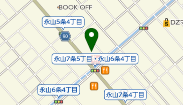 アフラックサービスショップ 旭川環状通店の地図画像