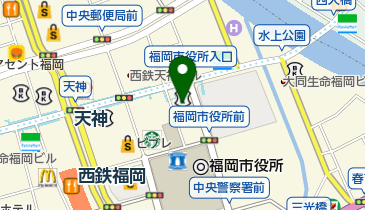 株式会社ネクストビート 福岡オフィスの地図画像