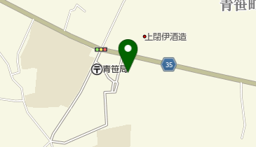 遠野市 青笹地区センターの地図画像