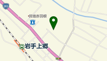 遠野市 上郷地区センターの地図画像