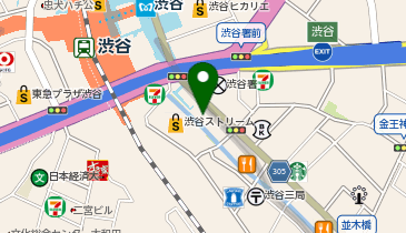 俺のハンバーグ 渡なべの地図画像